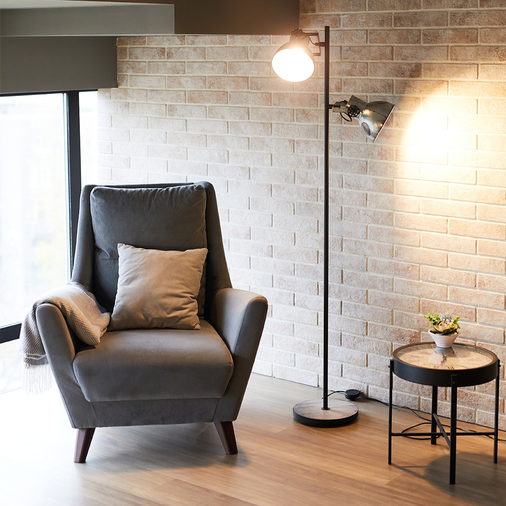 Gray Comfy Armchair
